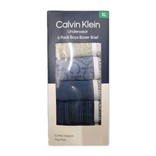 Confezione 6 slip boxer Calvin