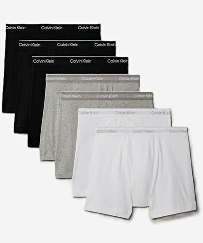 Calvin klein men solid boxer - men's,